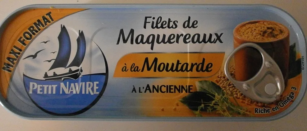 Filets de maquereaux à la moutarde à l'ancienne