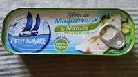 Filets de Maquereaux (le Nature avec un filet d'huile d'olive)