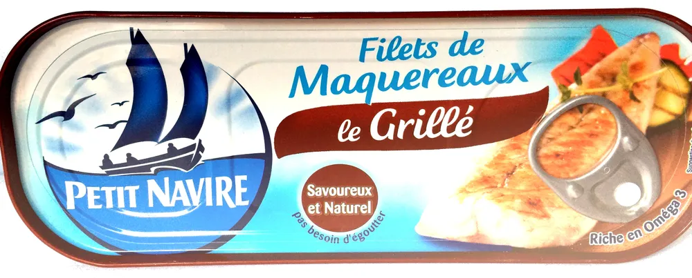 Filets de maquereaux le grillé