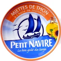 Miettes de thon à l'huile de tournesol