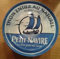 Thon entier au naturel Albacore