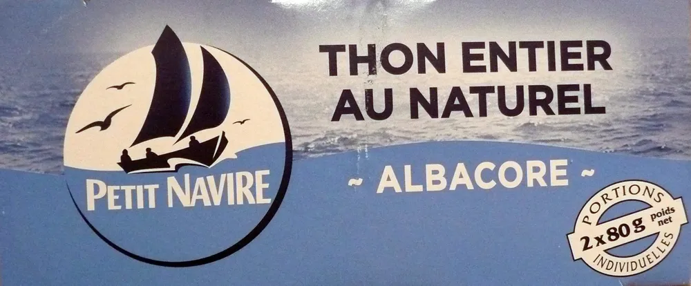 Thon entier au naturel Albacore