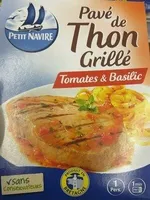 Pavé de Thon grillé Tomates & Basilic