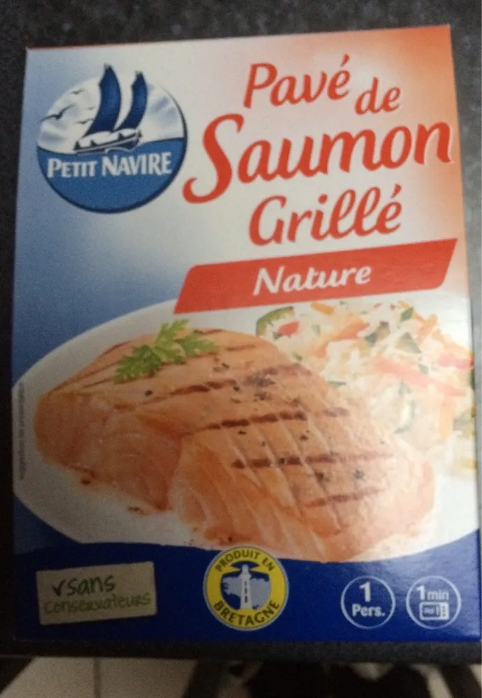 Pavé de saumon grillé