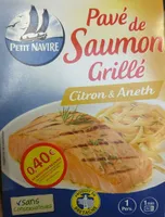 Pavé de saumon grillé Citron et Aneth