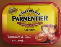 Sardines tomates à l'ail en confit