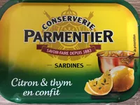 Sardines citron & thym en confit