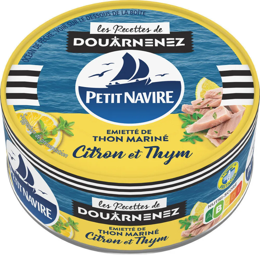 Emietté de Thon le mariné Citron & Thym