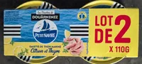 Emietté de thon Le Mariné citron & thym (Lot de 2)