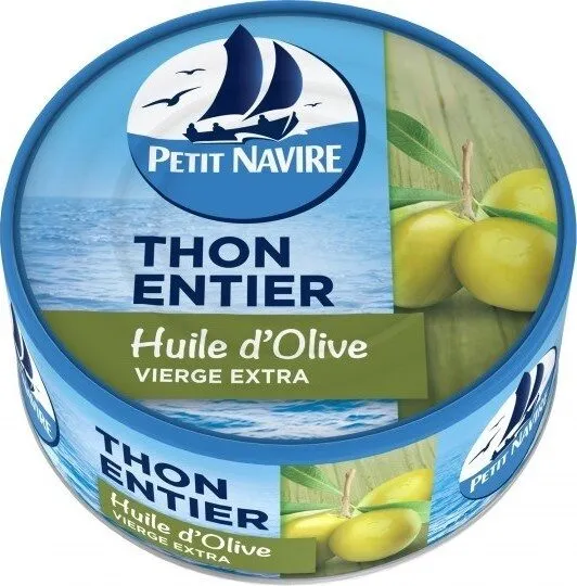 Thon entier  huile olive vierge extra