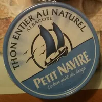 Thon entier au naturel