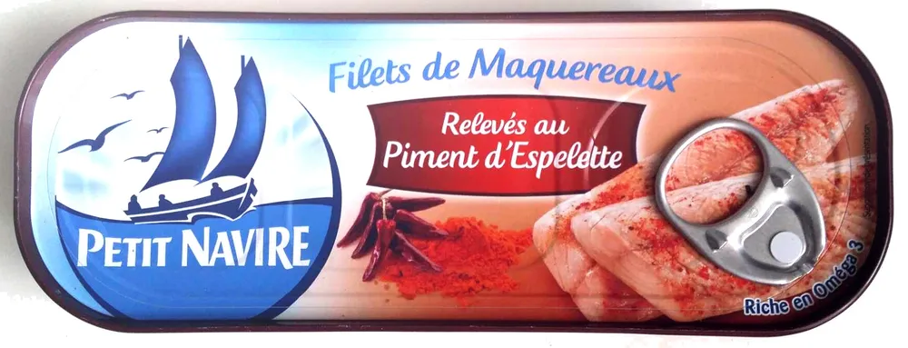 Filets de maquereaux relevés au piment d'Espelette