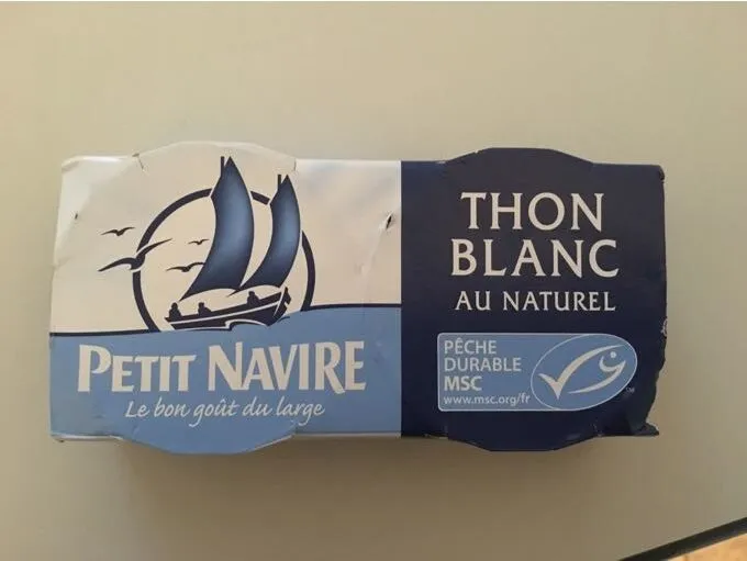 Le Thon blanc au naturel  Petit Navire