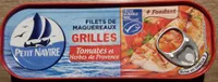 Filets de Maquereaux Grillés Tomates & Herbes de Provence