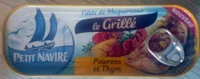 Maquereaux grillé poivrons et thym