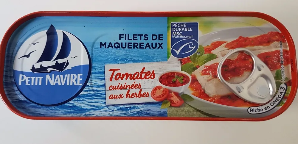 Filet de Maquereaux - Tomates et herbes