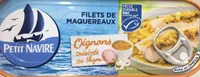 Filets de maquereaux - oignons cuisines au thym