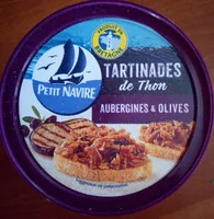 Tartinades de thon - Aubergines & Olives