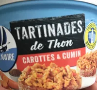 Tartinades de thon carottes & cumin