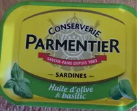 Sardines Huile d'olive et basilic