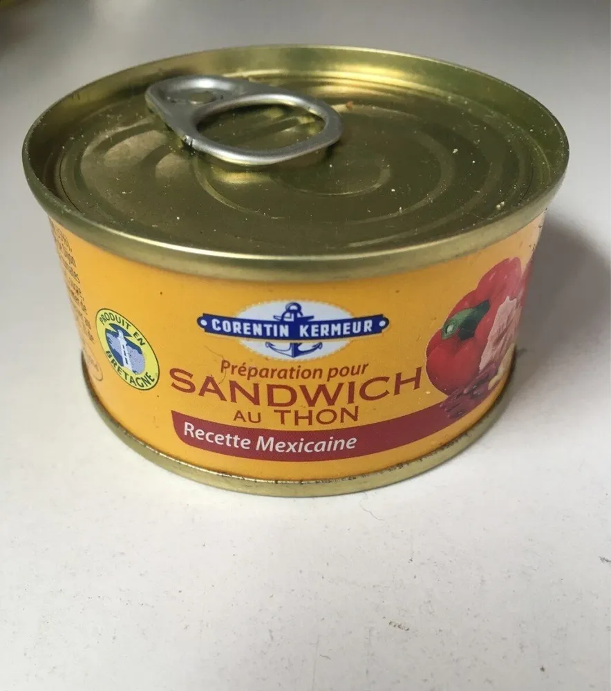 Preparation Sandwich Au Thon