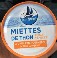 Miettes de thon à l'huile de tournesol