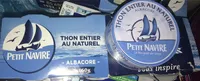 Thon entier Albacore naturel