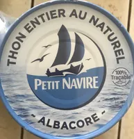 Thon entier au naturel