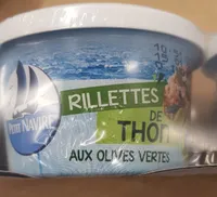Rillettes de thon aux olives vertes