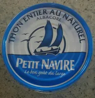Thon entier au naturel albacore