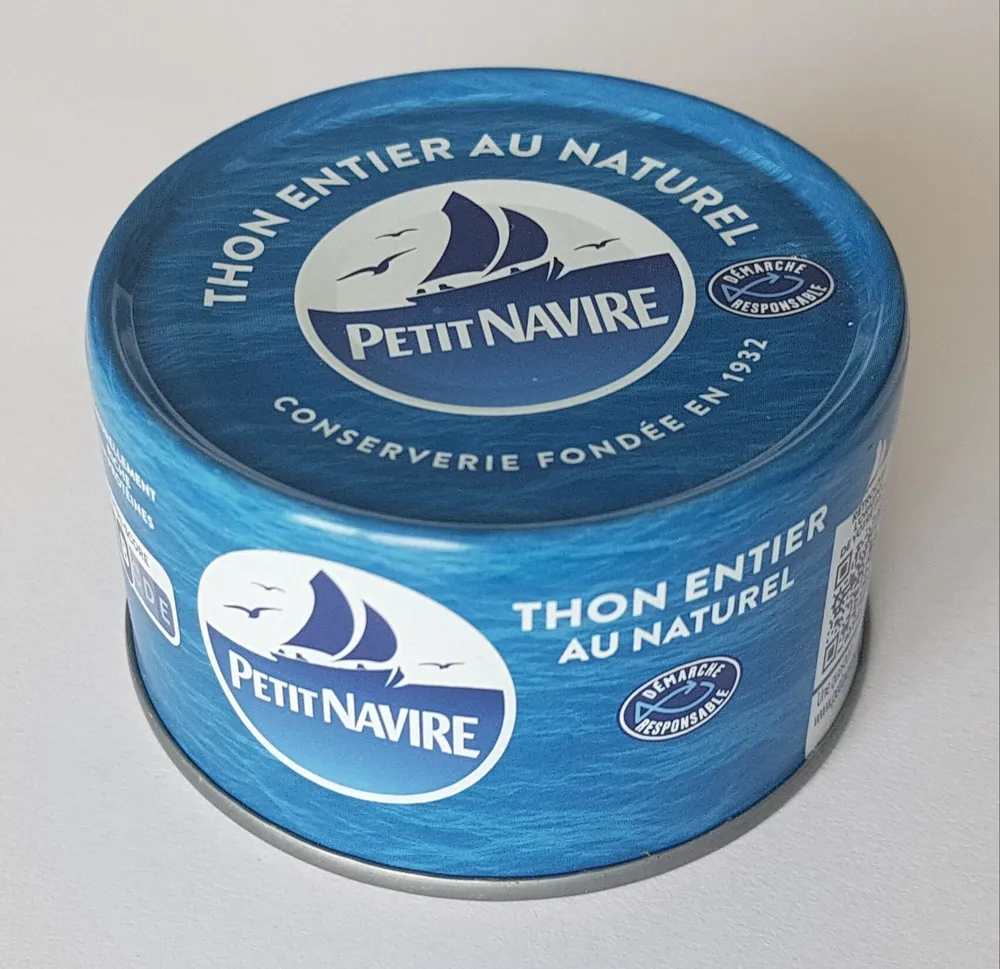 Thon entier au naturel Albacore