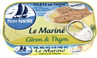Filets de thon Citron & thym