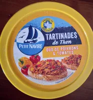 Tartinades de thon - Duo de poivrons & tomates