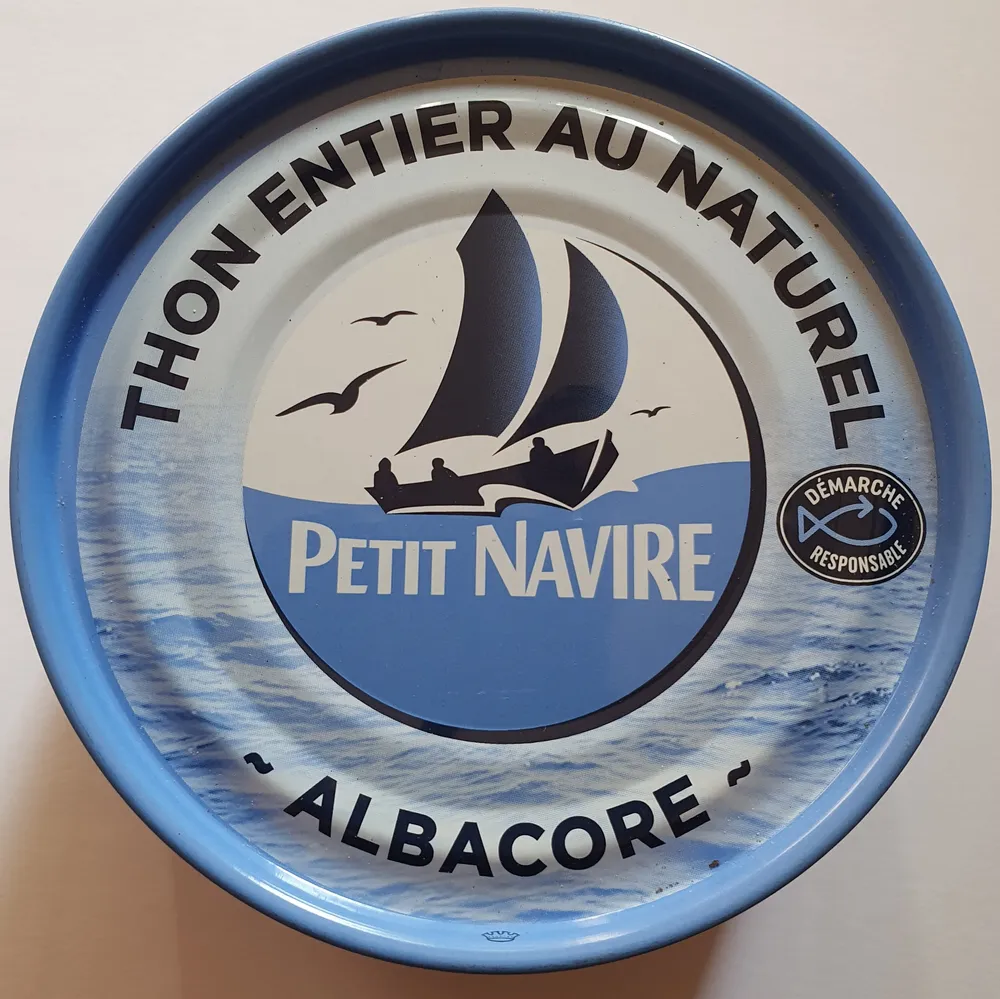 Thon entier au naturel