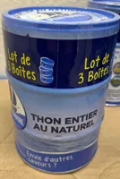 Thon entier au naturel Albacore