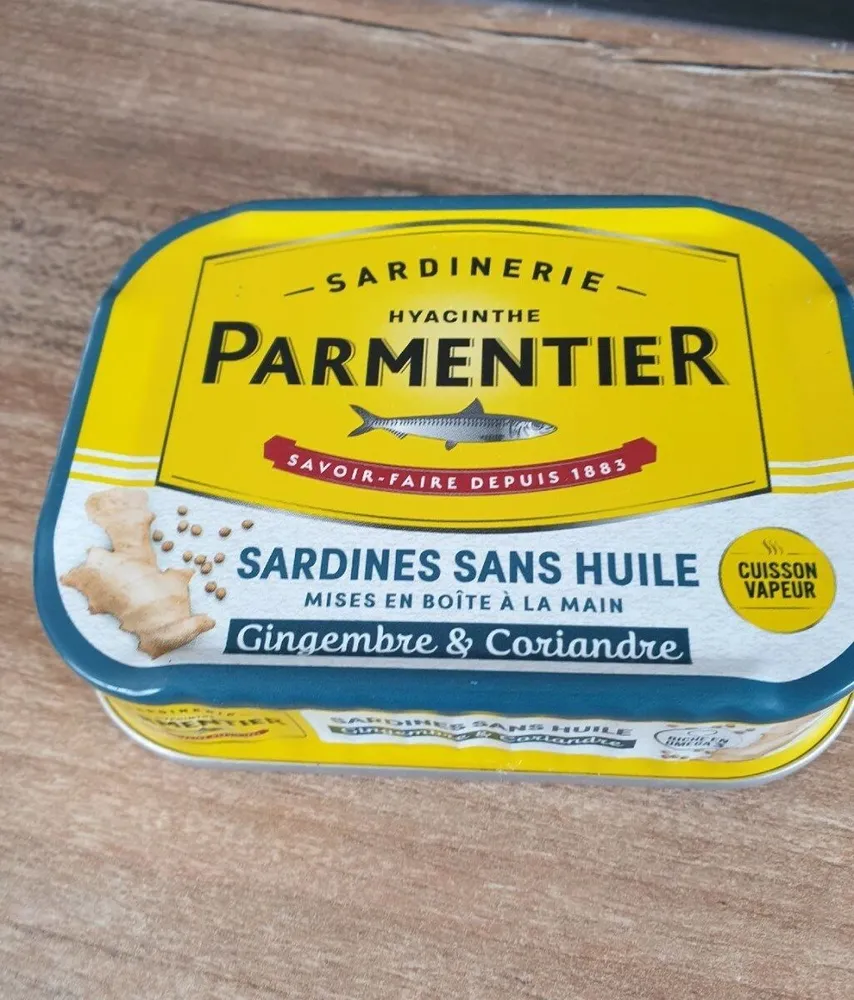 Sardines sans huile
