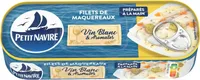 Filets de maquereaux vin blanc & aromates