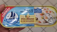 Filet de maquereaux au vin blanc et aromates