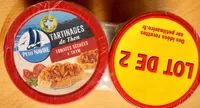 Tartinades de thon, tomates séchées et thym