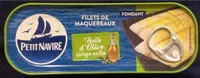 Filets de maquereaux Huile d'Olive Vierge Extra