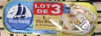 Filets de Maquereaux Vin Blanc Aromates