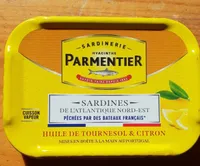 Sardines de l atlantique nord est huile de tournesol et citron