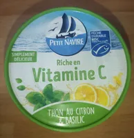 Thon au citron et basilic Vitamine C