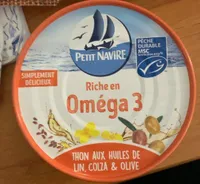 Thon aux huiles de lin, colza & olive