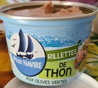 Rillettes de thon aux olives vertes