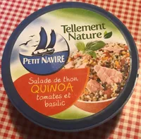 Salade thon quinoa tomates et basilic