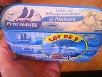 Filets de Maquereaux le Nature (lot de 3)