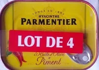 Sardines à l'huile d'olive et piment