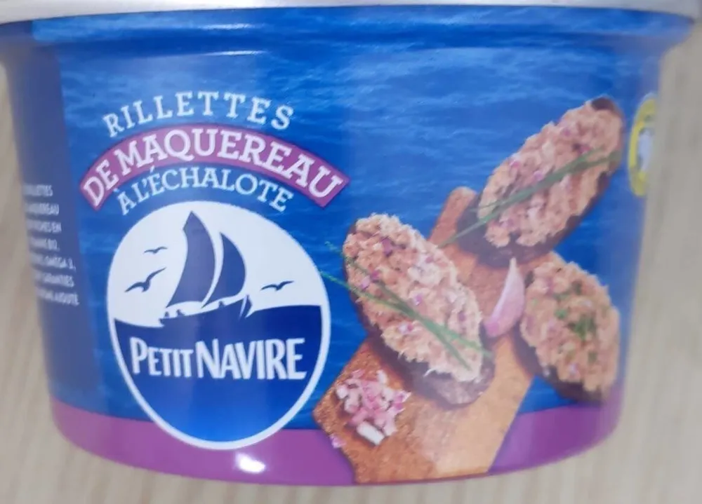 Rillettes de maquereaux aux échalotes