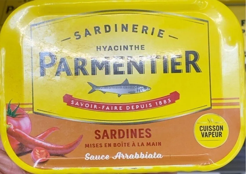 Sardines sauce arrabiata